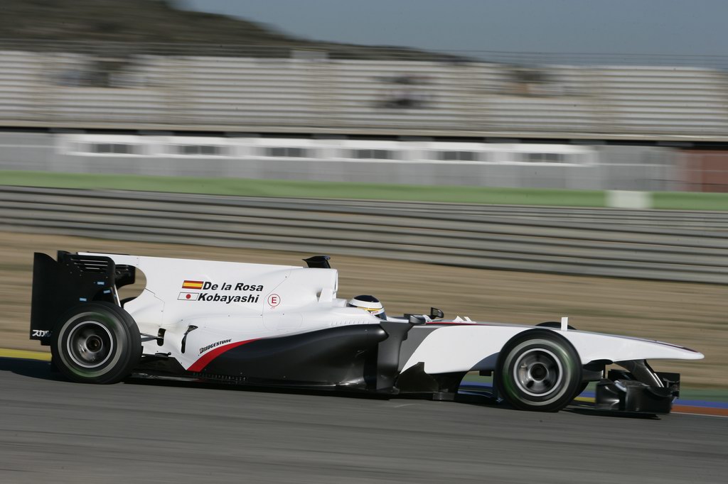 Test Valencia primi km, Pedro de la Rosa, BMW Sauber C29